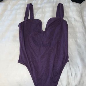urban outfitters purple bodysuit